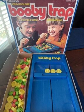 Vintage Booby Trap Game 70s